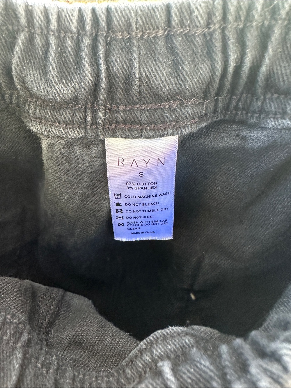 RAYN Women's Black Cargo Jogger Pants with Utility Pockets - Picture 8 of 8